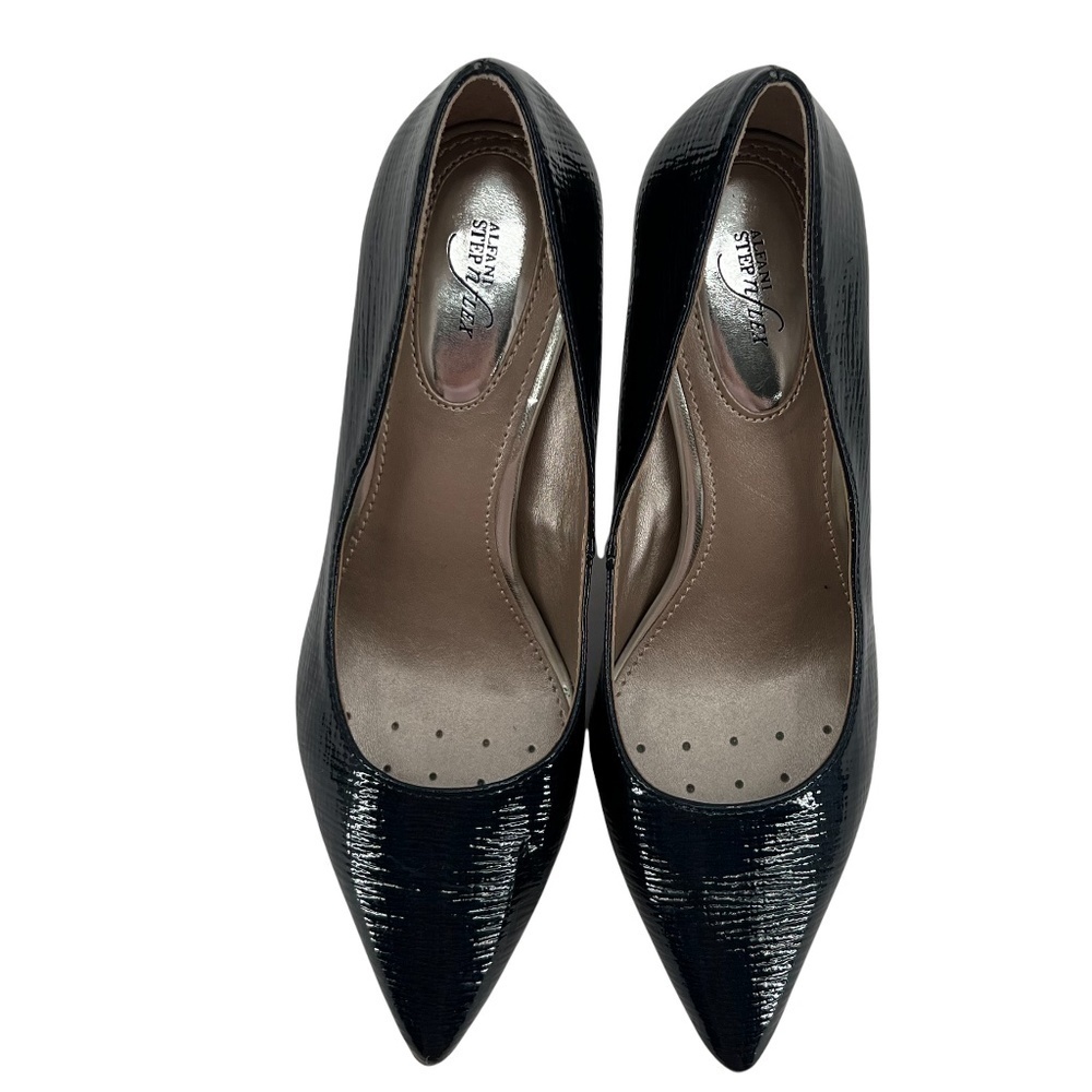 Alfani Blue Jeules Step N Flex Pointed Toe Heels Size 5 Women’s